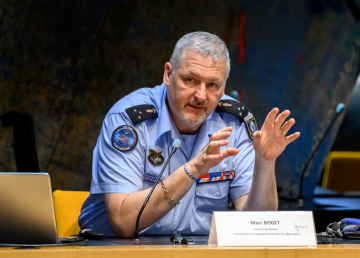 Le général Boget, patron de la gendarmerie dans le cyberespace