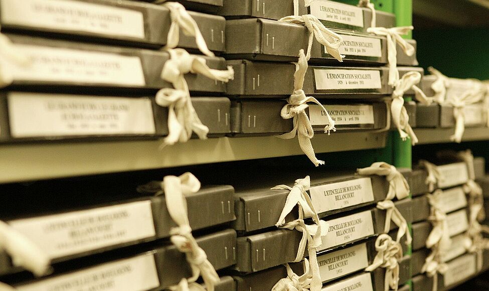 Vue des Archives municipales
