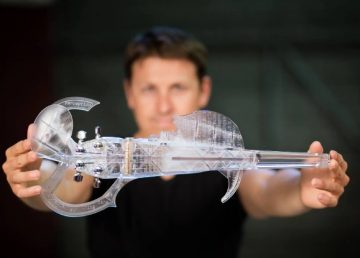 Un violon imprimé en 3D