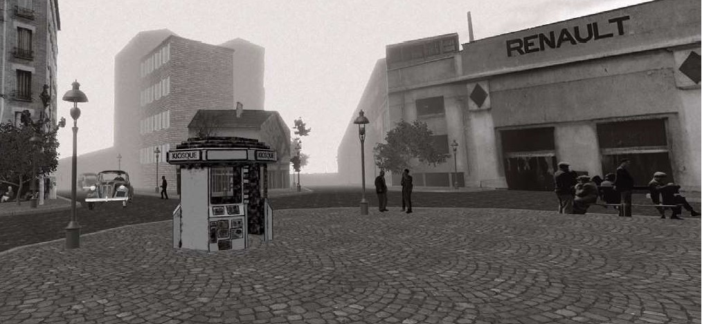 Vue de Boulogne-Billancourt dans les années 1930