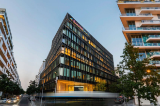 Le nouveau siège social de BoursoBank à Boulogne-Billancourt