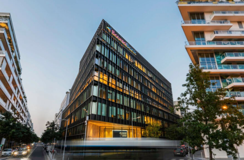 Le nouveau siège social de BoursoBank à Boulogne-Billancourt
